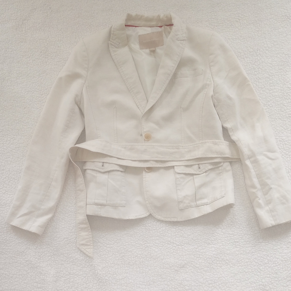 Banana Republic Off-White Blazer Jacket